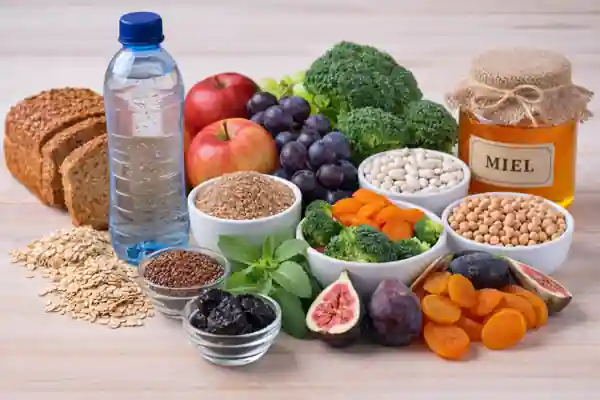 Alimentos con fibra